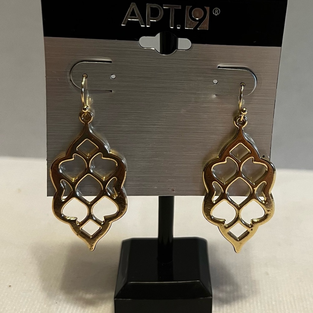 Kohl's Apt. 9 Gold-Tone Filigree Earrings